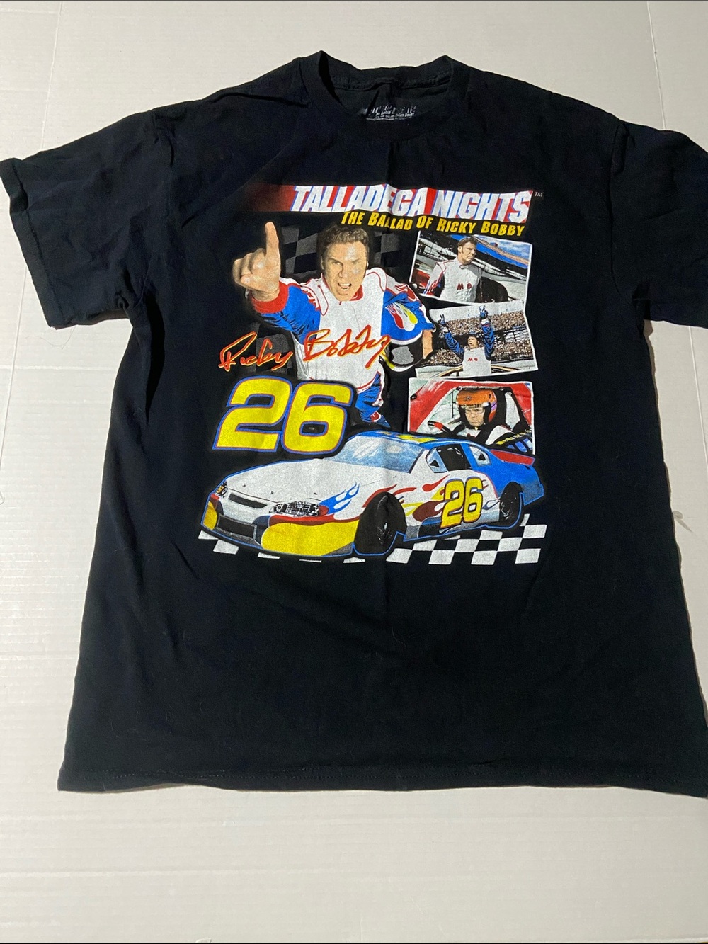 Talladega Nights-The Ballad of Ricky Bobby 
Philcos 100% Cotton Tee